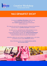 Laden Sie das Bild in den Galerie-Viewer, EYECADEMY – Creative Workshop | Warteliste
