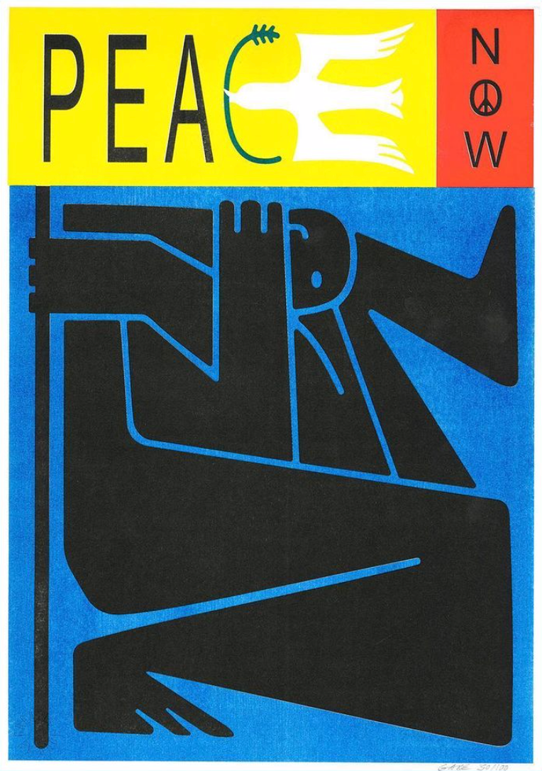 Risograph Print - Peace